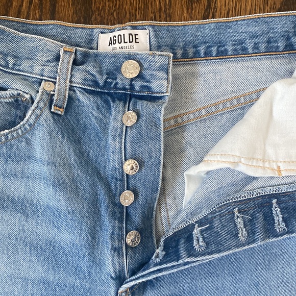 Agolde 90s Mid Rise Loose in Wander Size 26 - Picture 2 of 5